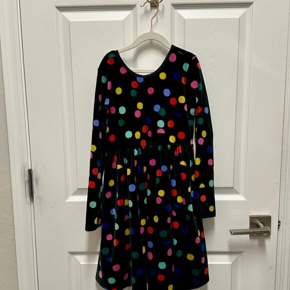 Hanna Andersson Super Soft Skater Girls Dress Size 8 - Picture 2 of 10